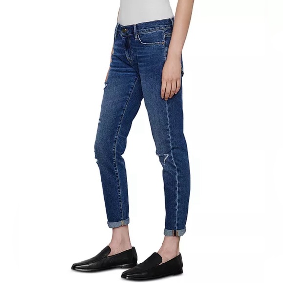 Frame Le Garçon straight leg in Eaton - Picture 3 of 7